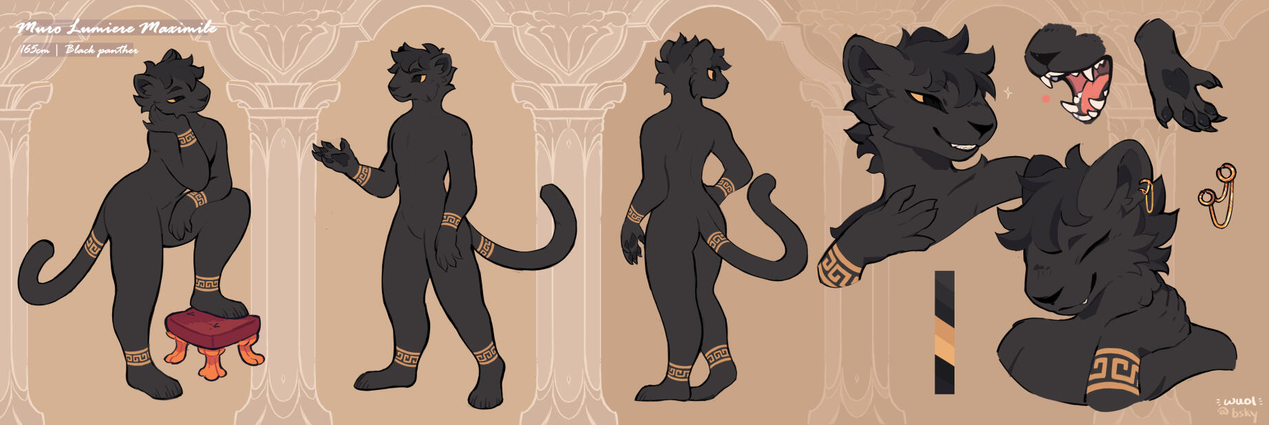 example for two sided + extra fullbody , two headshots + themed + inventory [450usd]